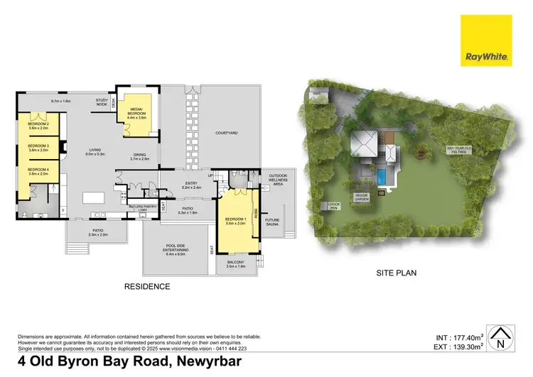 Floorplan of Homely house listing, 4 Old Byron Bay Road, Newrybar NSW 2479
