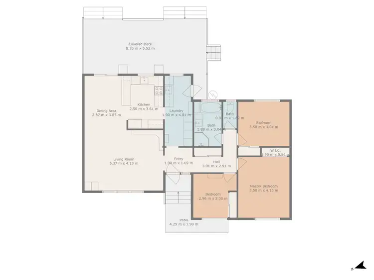 Floorplan of Homely house listing, 8 Moody Street, Emerald QLD 4720