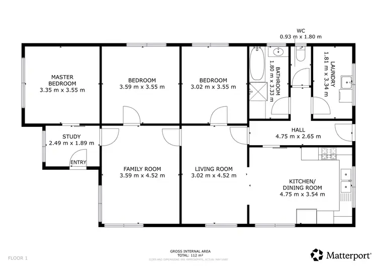 Floorplan of Homely house listing, 32 Burton Street, Swan Hill VIC 3585
