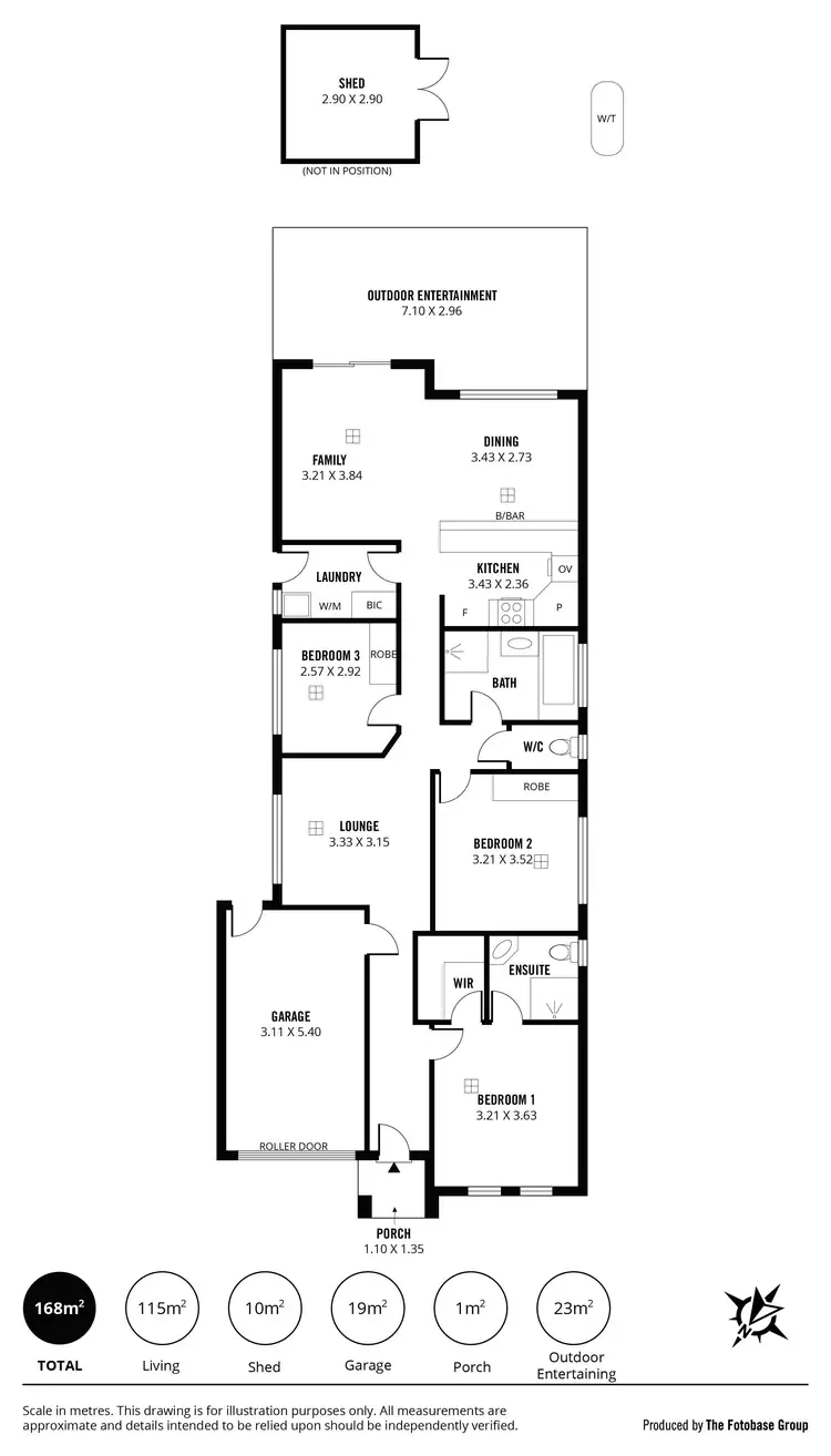 Floorplan of Homely house listing, 16A Flame Avenue, Dry Creek SA 5094