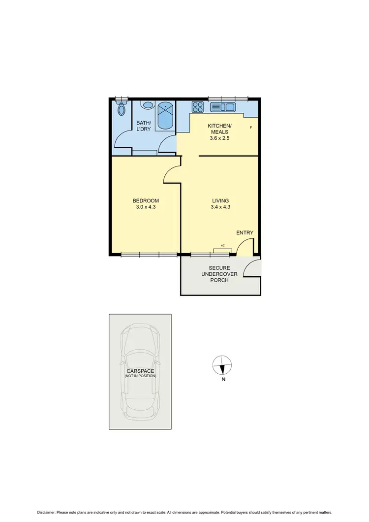 Floorplan of Homely unit listing, 6/6 Muchell Grove, Coburg VIC 3058