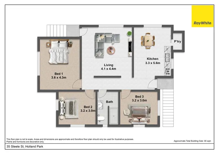 Floorplan of Homely house listing, 35 Steele Street, Holland Park QLD 4121