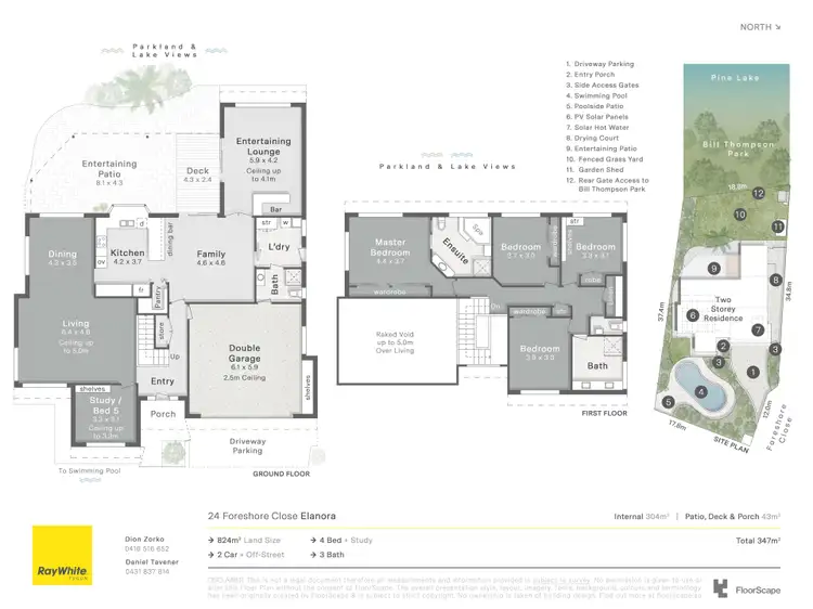 Floorplan of Homely house listing, 24 Foreshore Close, Elanora QLD 4221
