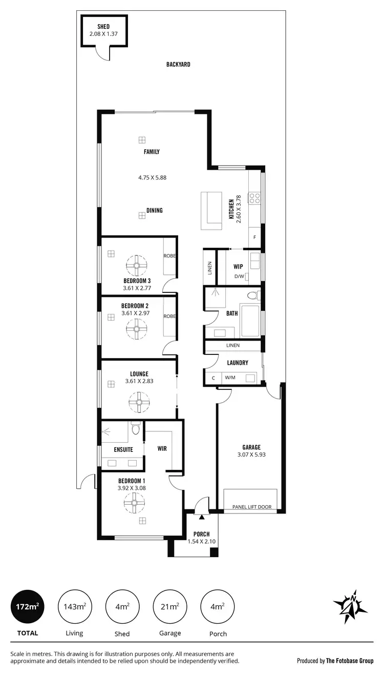 Floorplan of Homely house listing, 21 Seager Street, Gillman SA 5013