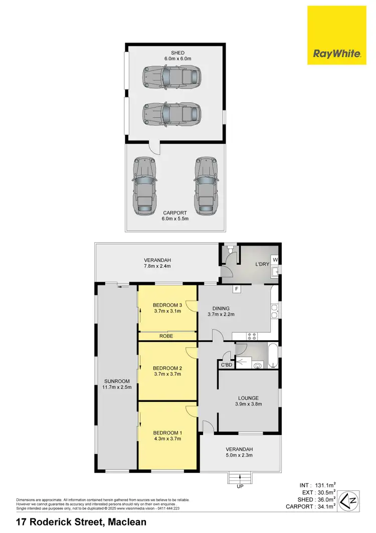 Floorplan of Homely house listing, 17 Roderick Street, Maclean NSW 2463