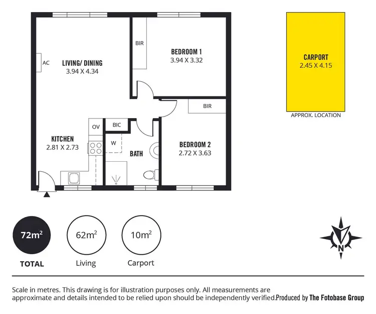 Floorplan of Homely unit listing, 5/29 Grosvenor Street, Glandore SA 5037