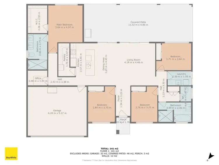 Floorplan of Homely rural property listing, 25 Scotts Road, Lannercost QLD 4850