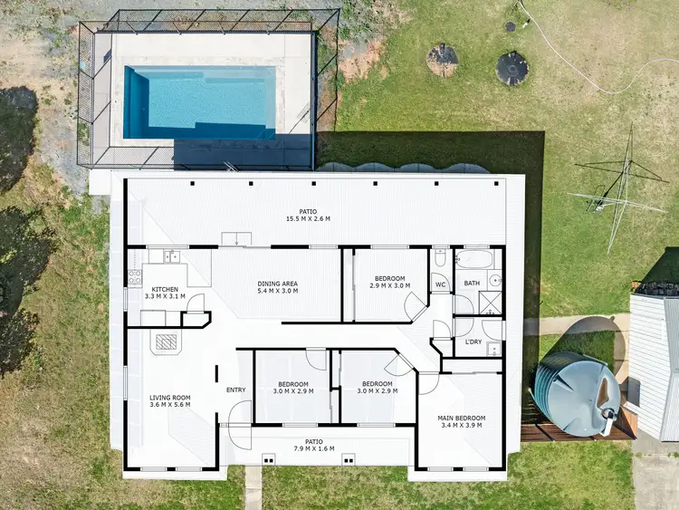 Floorplan of Homely house listing, 2-6 Henry Evans Drive, Rosehill QLD 4370