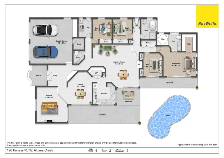 Floorplan of Homely house listing, 126 Faheys Road, Albany Creek QLD 4035