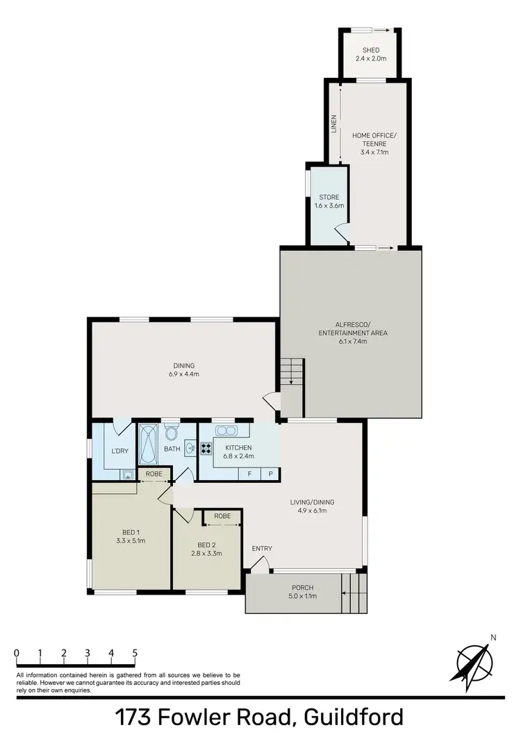 Floorplan of Homely house listing, 173 Fowler Road, Guildford NSW 2161