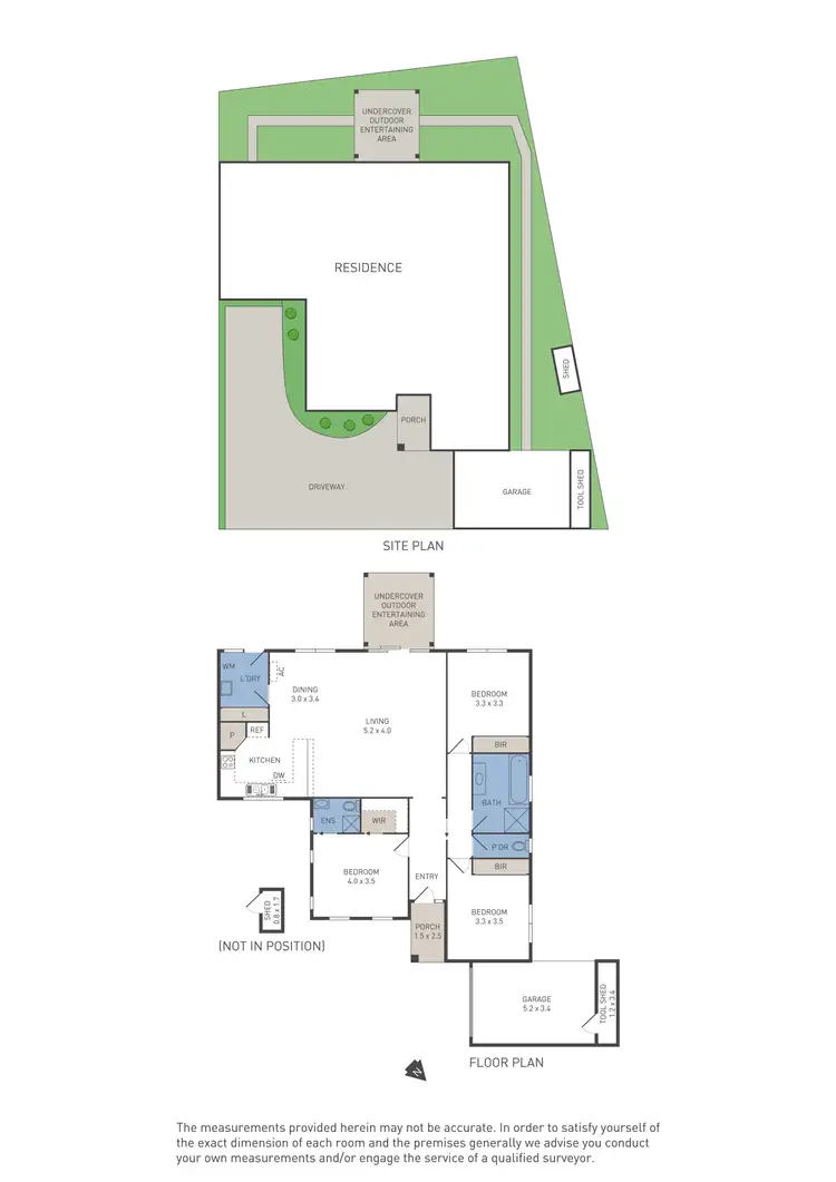Floorplan of Homely house listing, 64A Kookaburra Avenue, Werribee VIC 3030