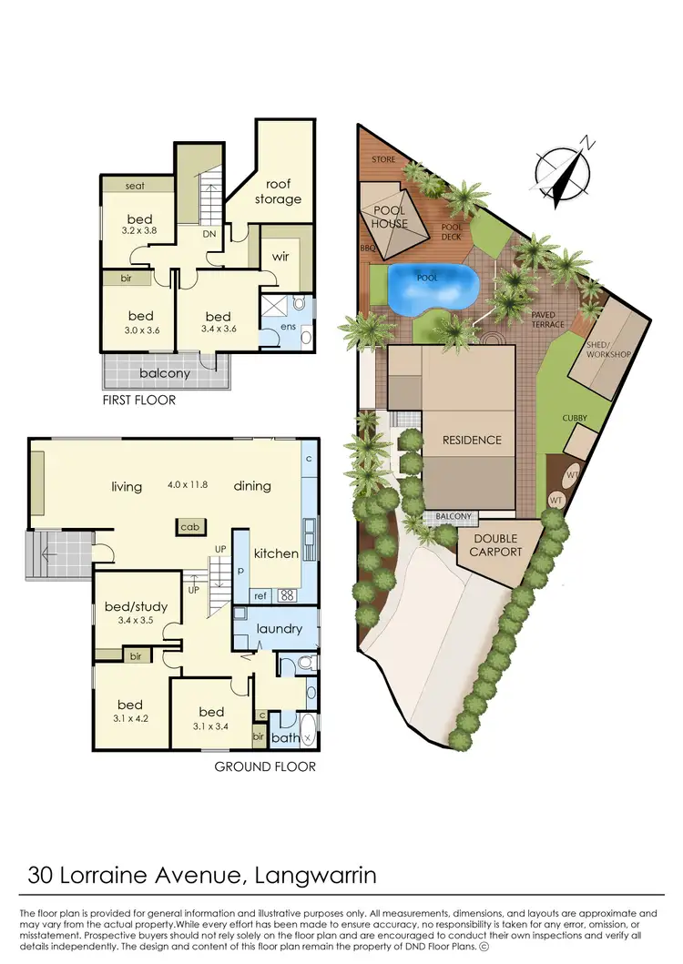 Floorplan of Homely house listing, 30 Lorraine Avenue, Langwarrin VIC 3910
