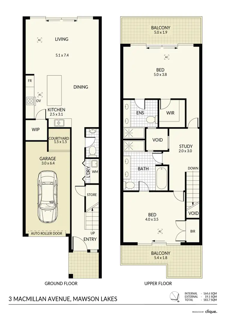 Floorplan of Homely house listing, 3 Macmillan Avenue, Mawson Lakes SA 5095