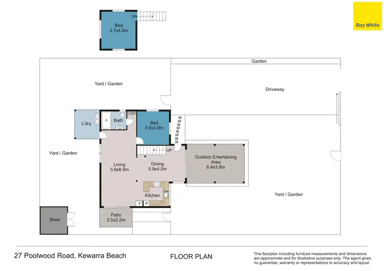 Floorplan of Homely house listing, 27 Poolwood Road, Kewarra Beach QLD 4879