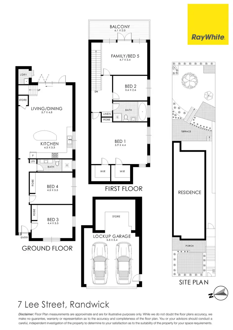 Floorplan of Homely house listing, 7 Lee Street, Randwick NSW 2031