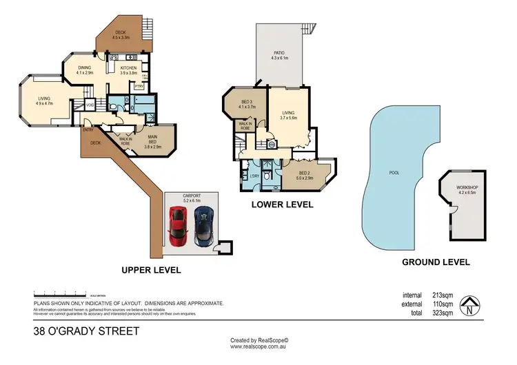 Floorplan of Homely house listing, 38 O'Grady Street, Upper Mount Gravatt QLD 4122