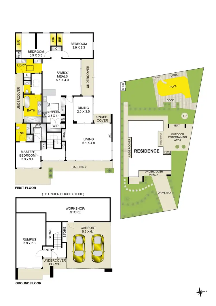 Floorplan of Homely house listing, 26 Devon Street, Hamlyn Heights VIC 3215