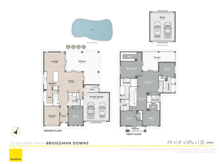 Floorplan of Homely house listing, 27 Sarsfield Place, Bridgeman Downs QLD 4035