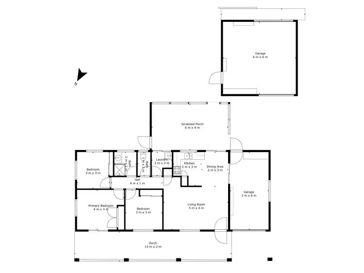 Floorplan of Homely house listing, 6 Aleta Court, Avoca QLD 4670