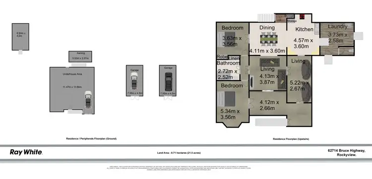 Floorplan of Homely house listing, 62714 Bruce Highway, Rockyview QLD 4701
