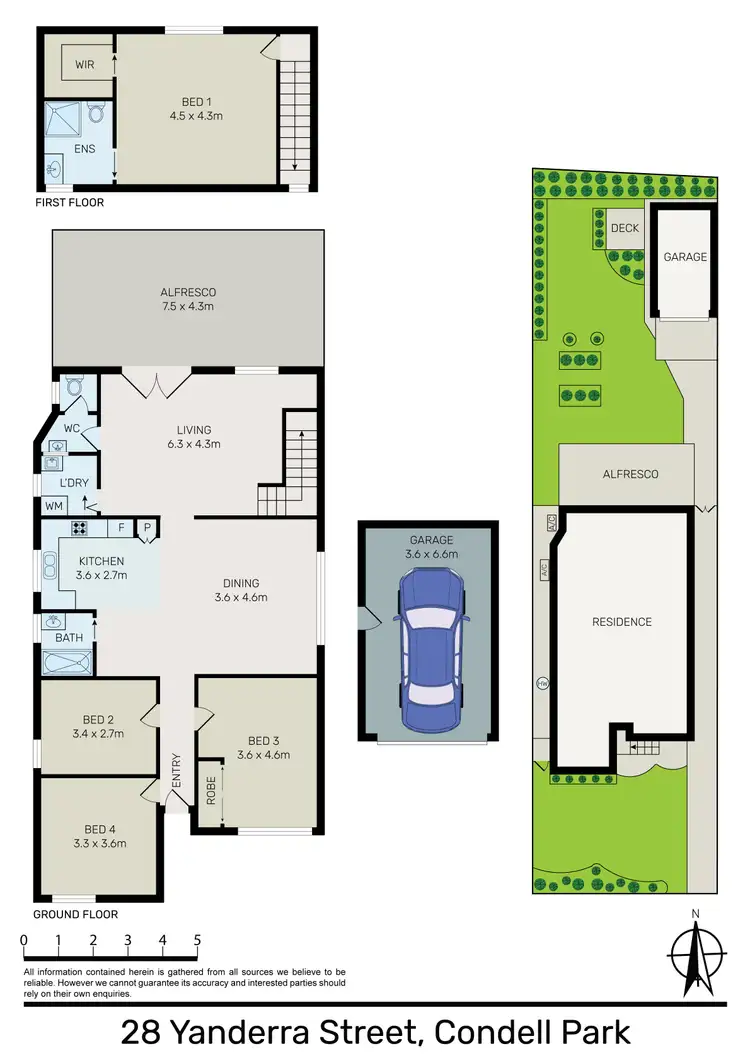 Floorplan of Homely house listing, 28 Yanderra Street, Condell Park NSW 2200