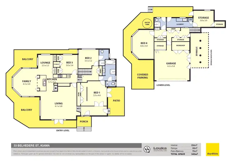 Floorplan of Homely house listing, 33 Belvedere Street, Kiama NSW 2533
