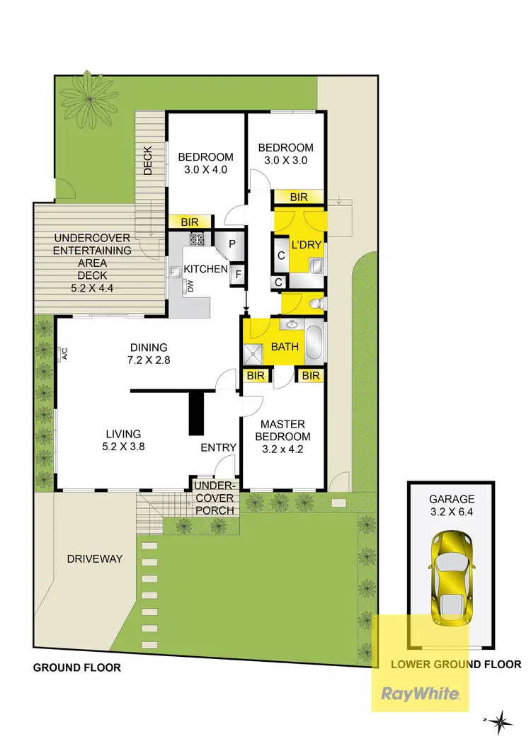 Floorplan of Homely house listing, 1/1 Emmy Court, Grovedale VIC 3216