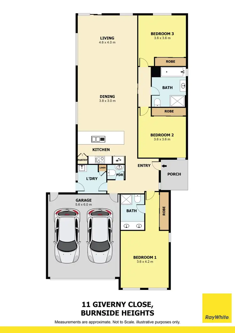 Floorplan of Homely house listing, 11 Giverny Close, Burnside Heights VIC 3023