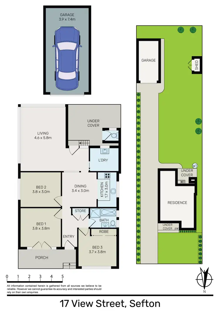 Floorplan of Homely house listing, 17 View Street, Sefton NSW 2162