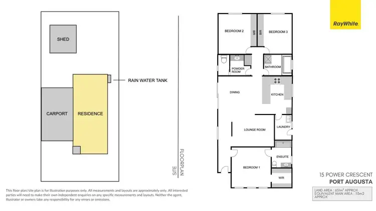 Floorplan of Homely house listing, 15 Power Crescent, Port Augusta SA 5700