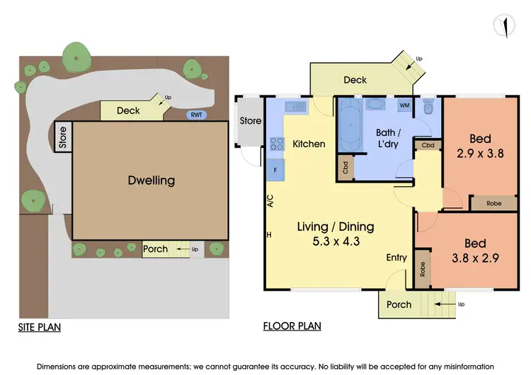 Floorplan of Homely unit listing, 4/12 Newman Road, Mooroolbark VIC 3138
