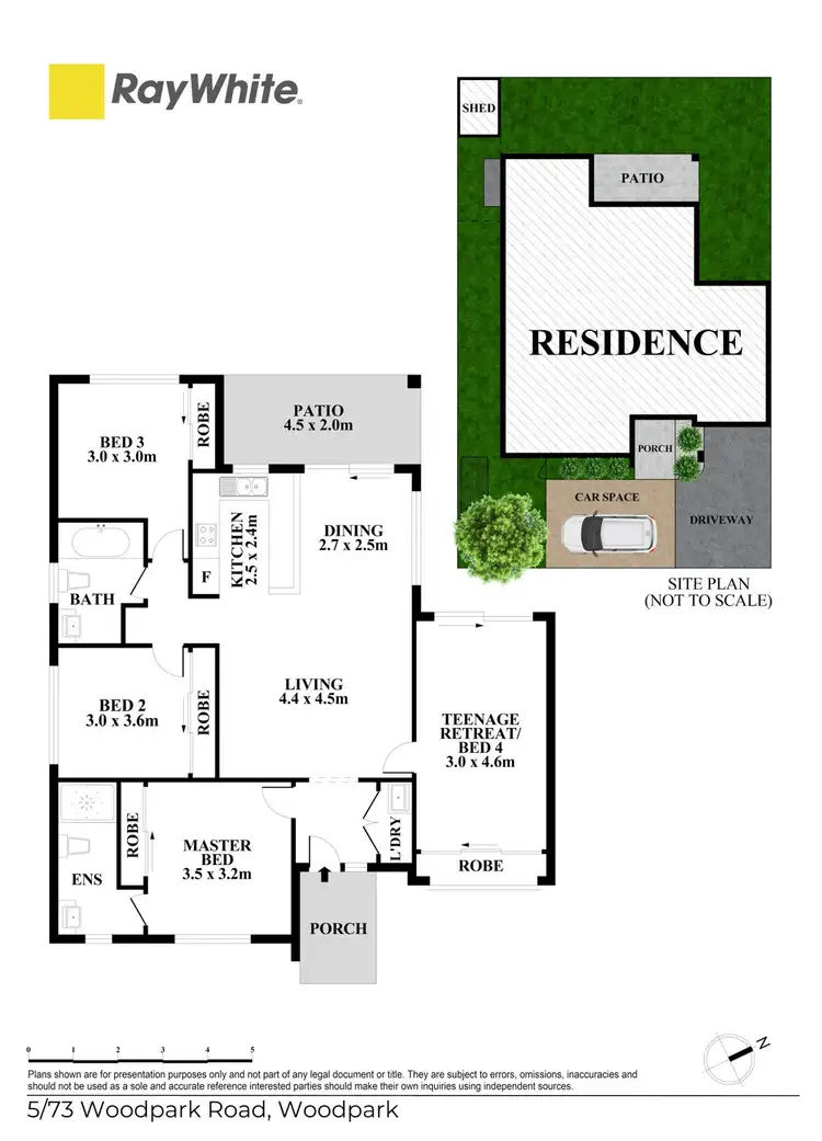 Floorplan of Homely villa listing, 5/73 Woodpark Road, Woodpark NSW 2164