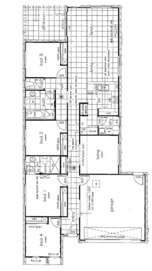 Floorplan of Homely house listing, 35 Flametree Circuit, Arundel QLD 4214