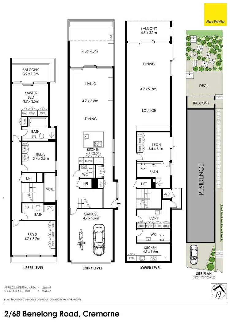 Floorplan of Homely house listing, 2/68 Benelong Road, Cremorne NSW 2090