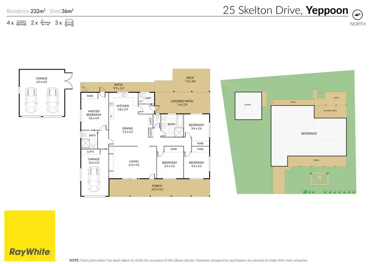 Floorplan of Homely house listing, 25 Skelton Drive, Yeppoon QLD 4703