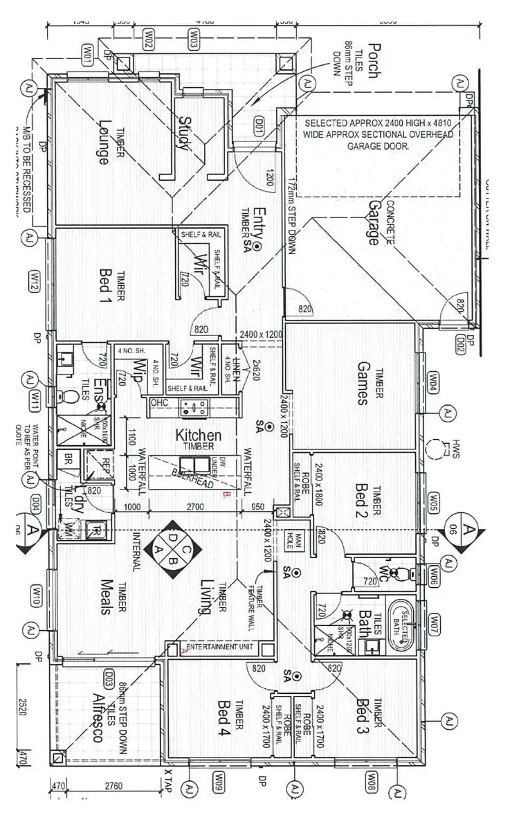 Floorplan of Homely house listing, 53 Ashbourne Boulevard, Donnybrook VIC 3064