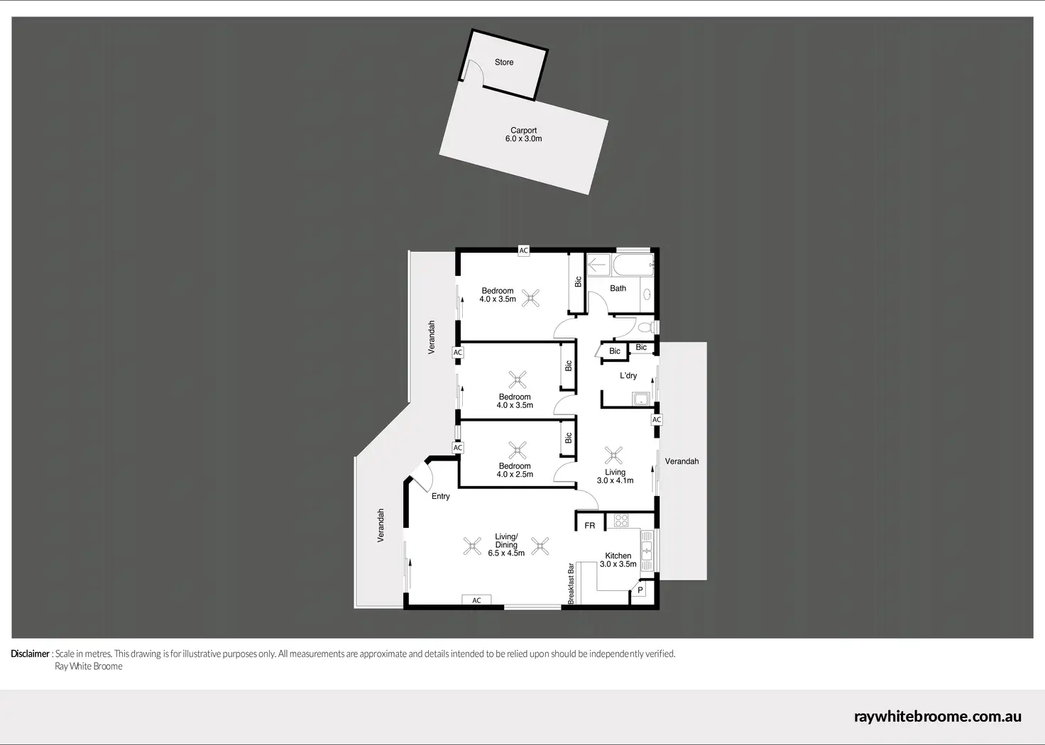 Floorplan of Homely house listing, 10A Fong Way, Cable Beach WA 6726