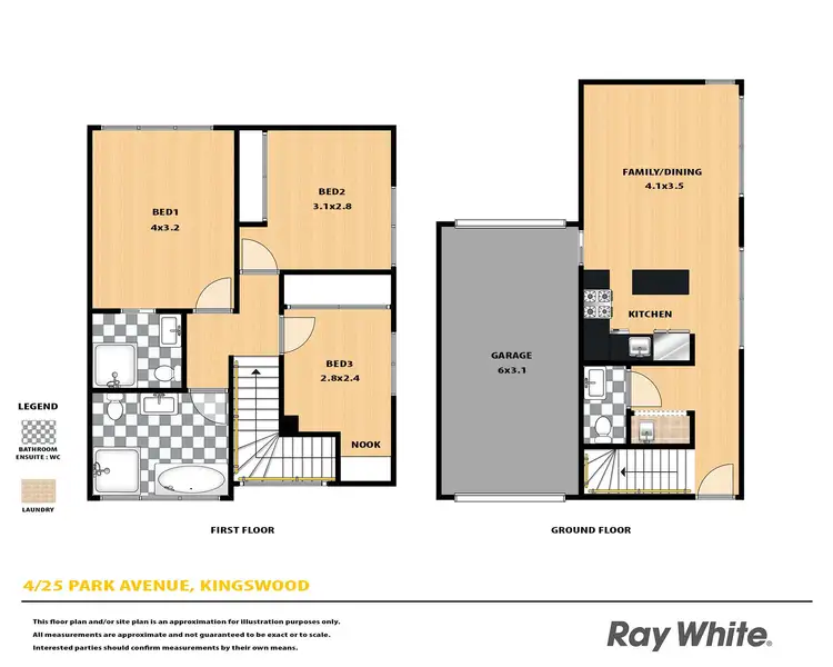 Floorplan of Homely house listing, 4/25 Park Avenue, Kingswood NSW 2747