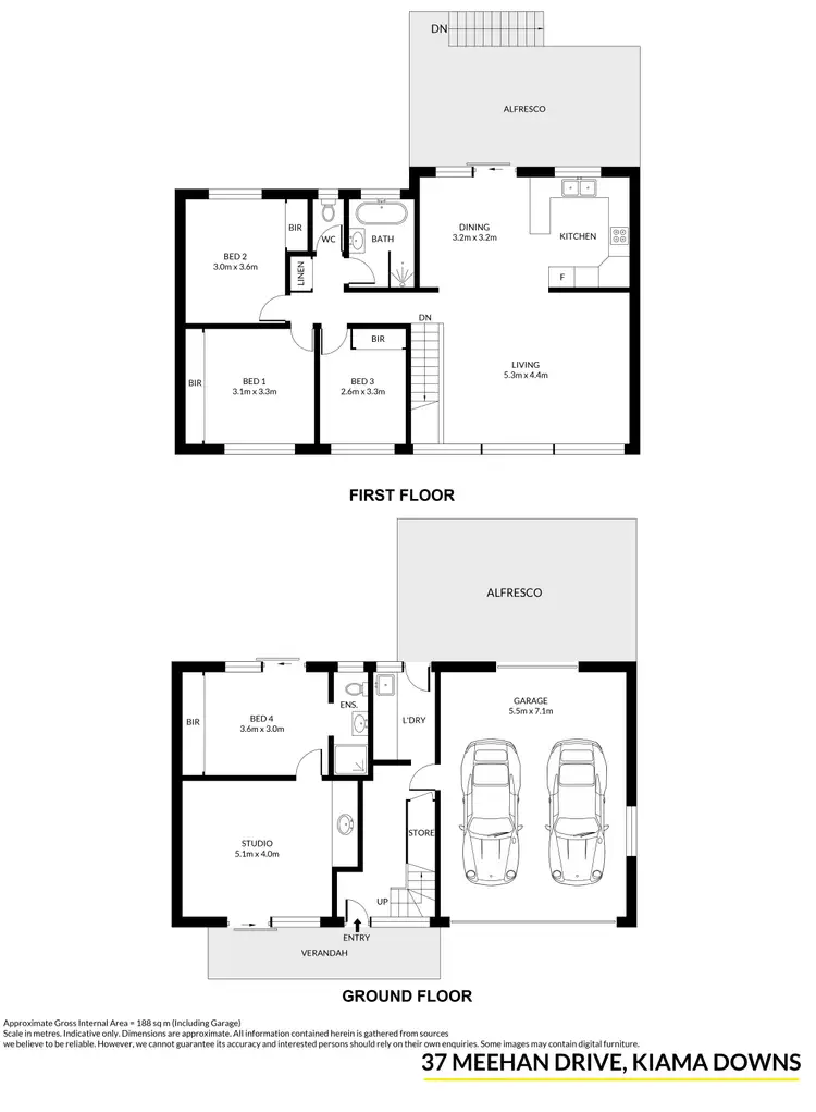Floorplan of Homely house listing, 37 Meehan Drive, Kiama Downs NSW 2533