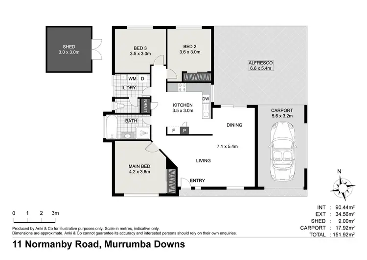 Floorplan of Homely house listing, 11 Normanby Road, Murrumba Downs QLD 4503