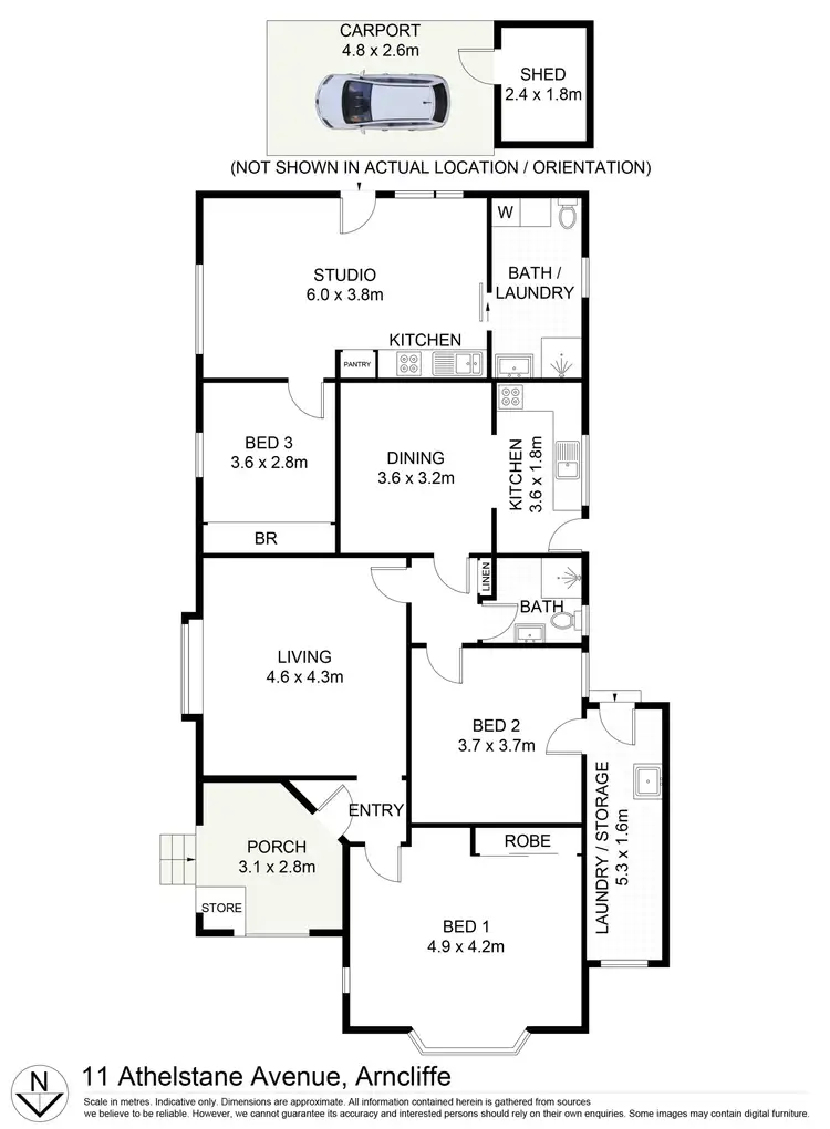 Floorplan of Homely house listing, 11 Athelstane Avenue, Arncliffe NSW 2205