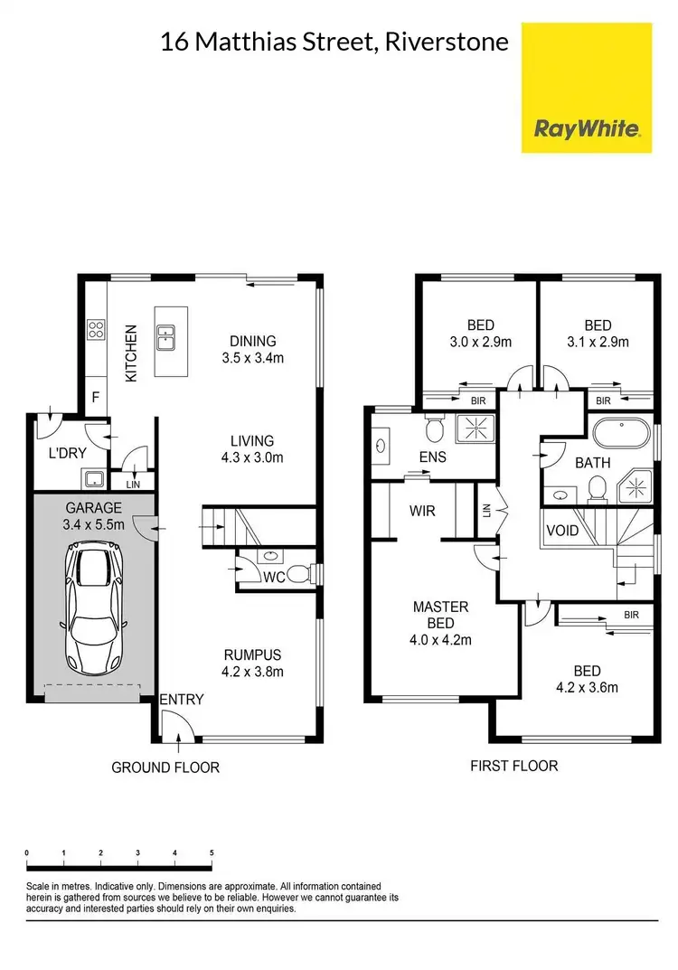 Floorplan of Homely house listing, 16 Matthias Street, Riverstone NSW 2765