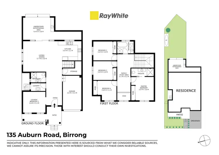 Floorplan of Homely house listing, 135 Auburn Road, Birrong NSW 2143