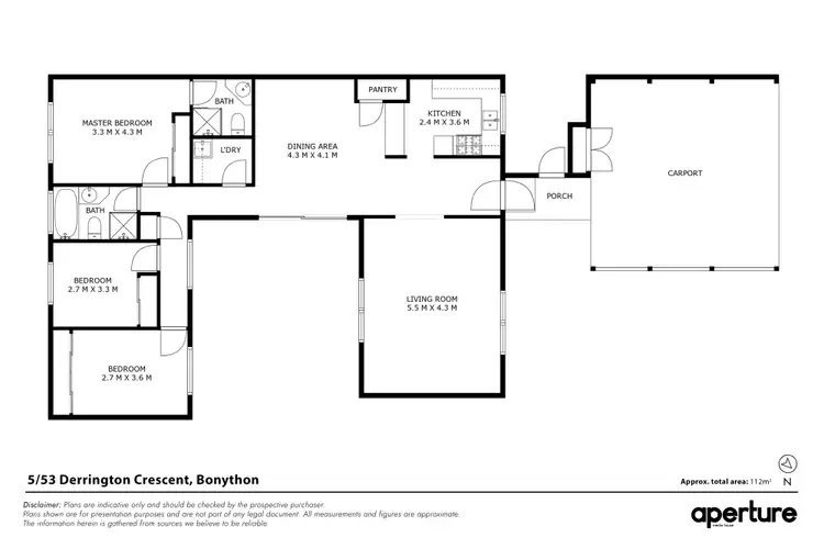 Floorplan of Homely townhouse listing, 5/53 Derrington Crescent, Bonython ACT 2905