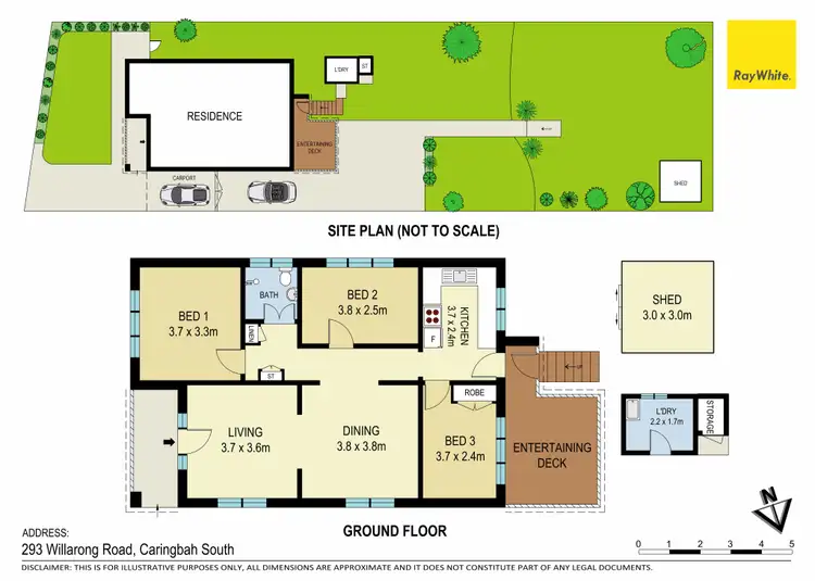 Floorplan of Homely house listing, 293 Willarong Road, Caringbah South NSW 2229