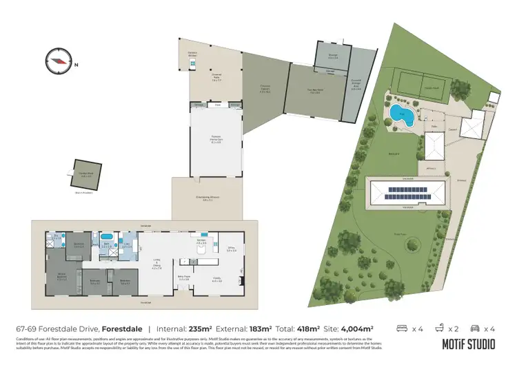 Floorplan of Homely house listing, 67-69 Forestdale Drive, Forestdale QLD 4118