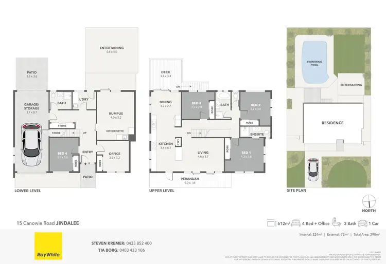 Floorplan of Homely house listing, 15 Canowie Road, Jindalee QLD 4074