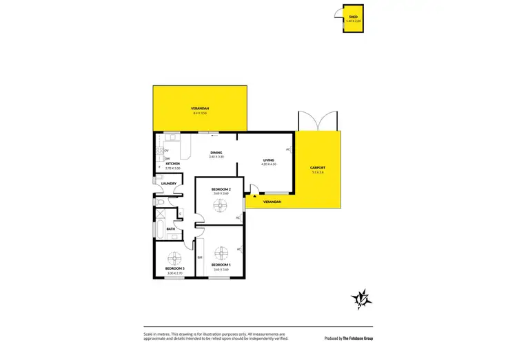 Floorplan of Homely house listing, 32 Thomas Crescent, Reynella SA 5161