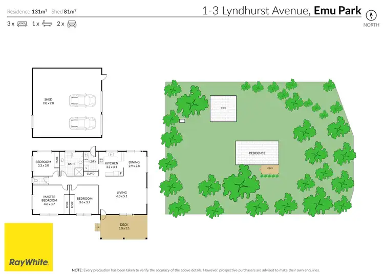 Floorplan of Homely house listing, 1-3 Lyndhurst Avenue, Emu Park QLD 4710