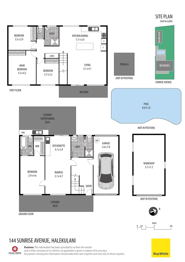 Floorplan of Homely house listing, 144 Sunrise Avenue, Halekulani NSW 2262